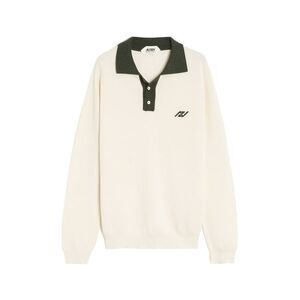 Autry Beige Cotton Polo Men's Shirt